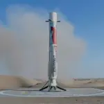 China faz foguete pousar ‘de ré’ em terra firme