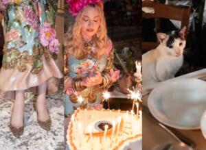Madonna celebra 68 anos com festa cheia de dança, pratos quebrados e gatos na Grécia