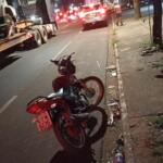 Motociclista fica ferido ao colidir contra traseira de SW4 na Guaicurus