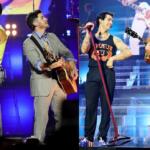 Joe e Nick Jonas dividem os vocais de hits solo um do outro durante show dos Jonas Brothers em Nova York