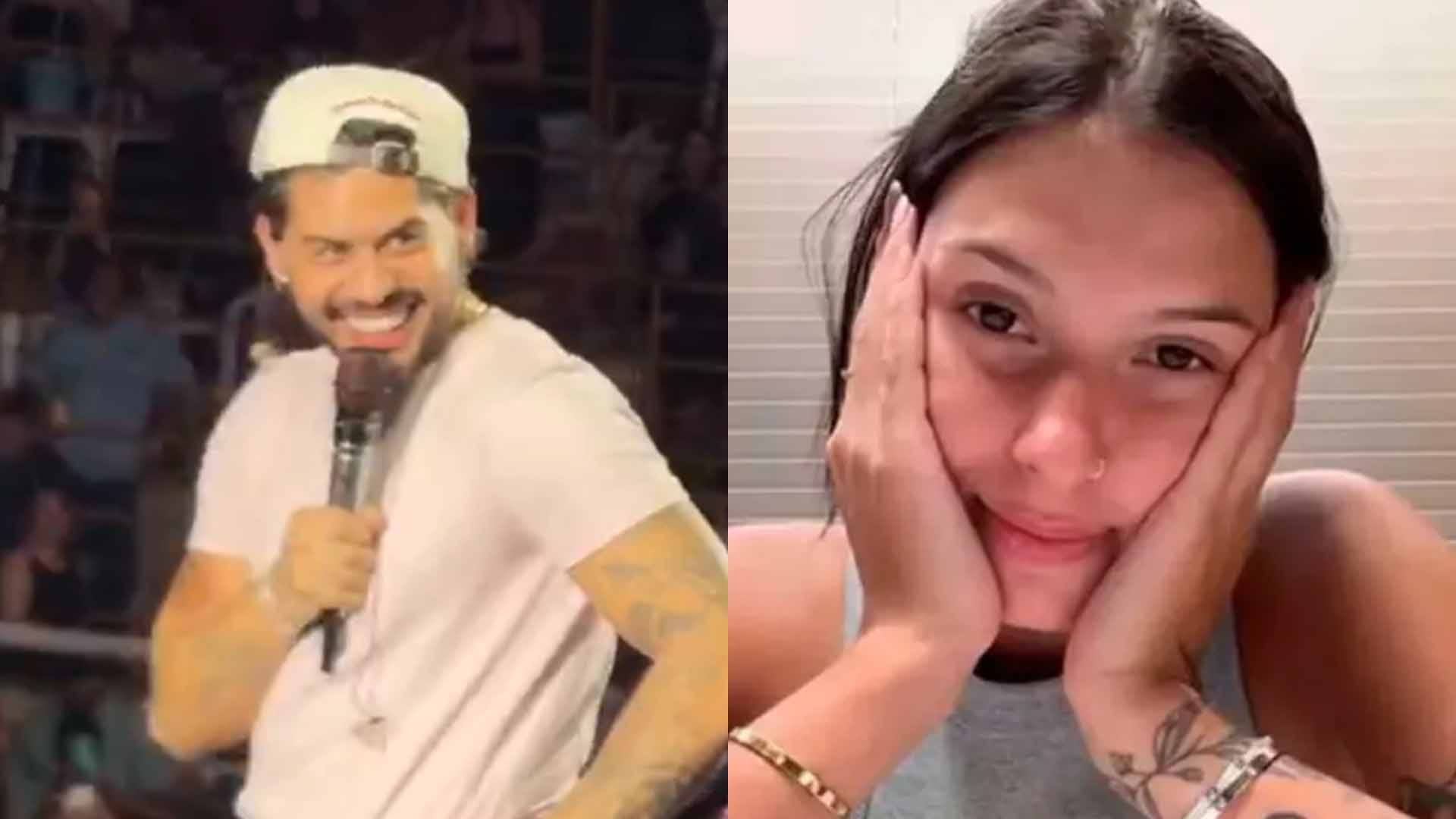 Recaída? Zé Felipe se declara a Ana Castela e pede segredo: ‘Não fala quem foi’