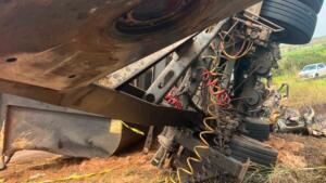 VÍDEO: Indígenas mortos carbonizados em acidente na MS-386 são identificados