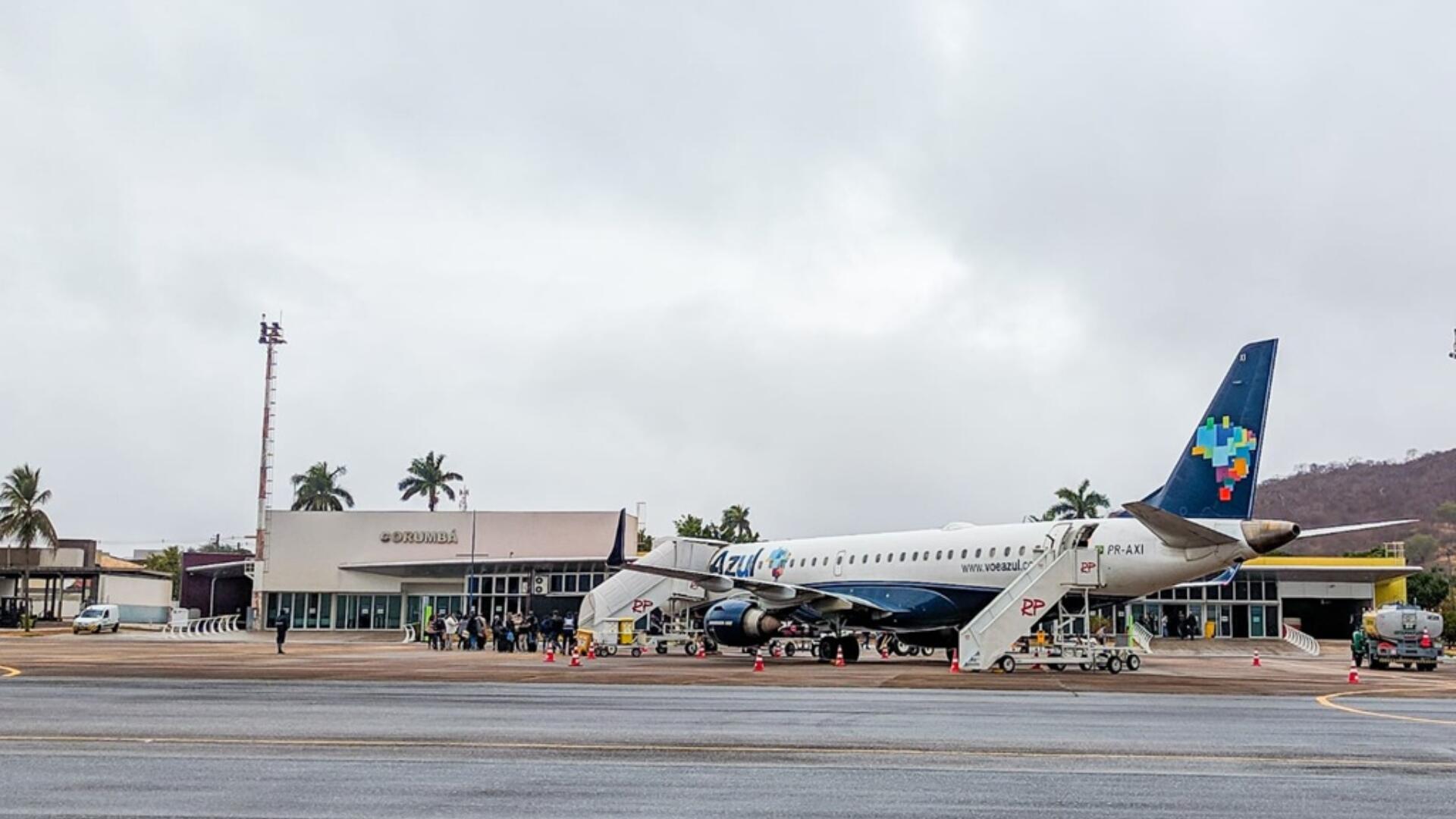 Conexão aérea entre Corumbá e Campinas será ampliada até novembro