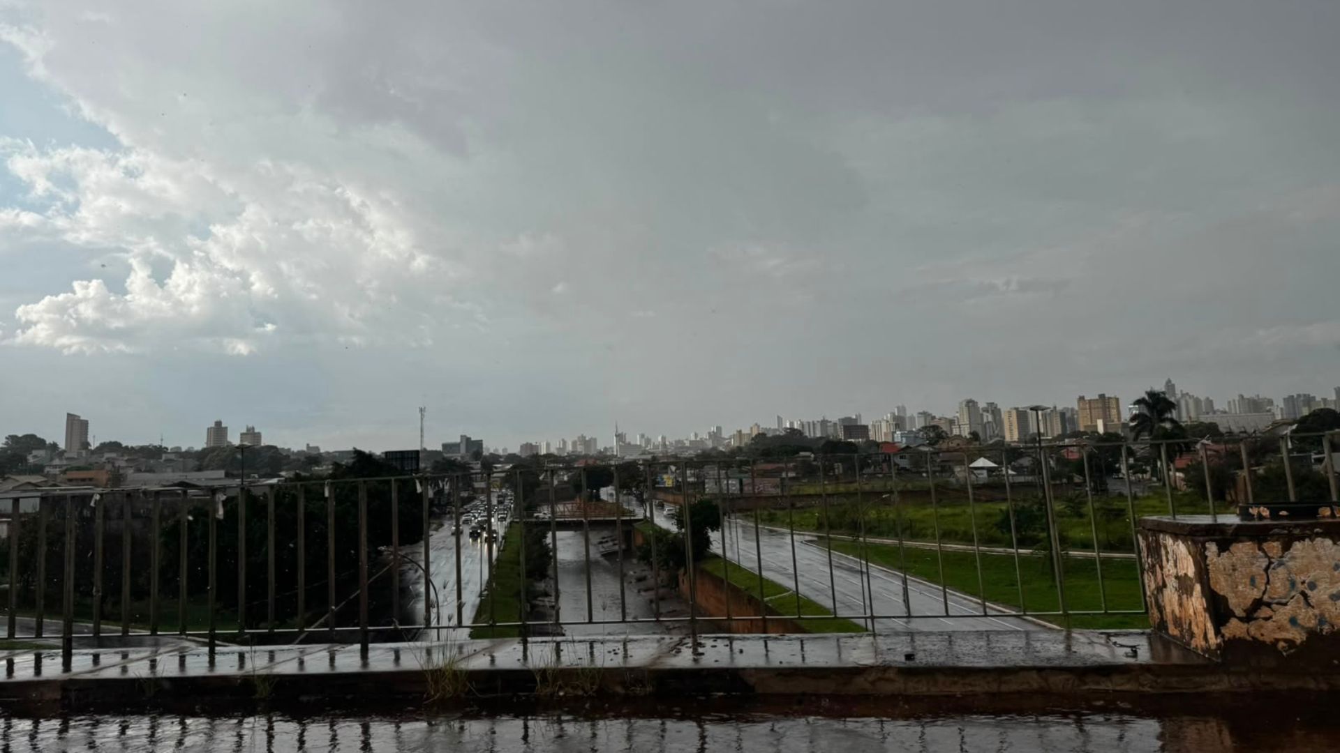 ‘Ciclone-bomba’ provoca temporais e eventuais quedas de granizo em MS