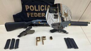 Suspeito de fraudar registro de CAC é alvo de operação e tem armas apreendidas em Dourados