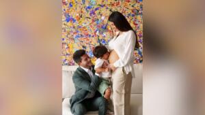 Arthur Aguiar e influenciadora Jheny Santucci anunciam gravidez do 2º filho do casal