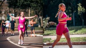 Após enfrentar doença autoimune que causa fraqueza muscular, jovem corre 2 km para celebrar aniversário