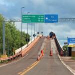 Ponte sobre o rio Paraguai ficará interditada durante os finais de semana de agosto
