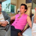 Jonas Brothers recriam cena icônica do Connect 3 antes da première de “Camp Rock 3”