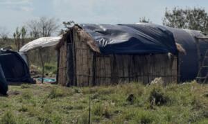 Comissão de Soluções Fundiárias visita fazenda ocupada por indígenas em Amambai