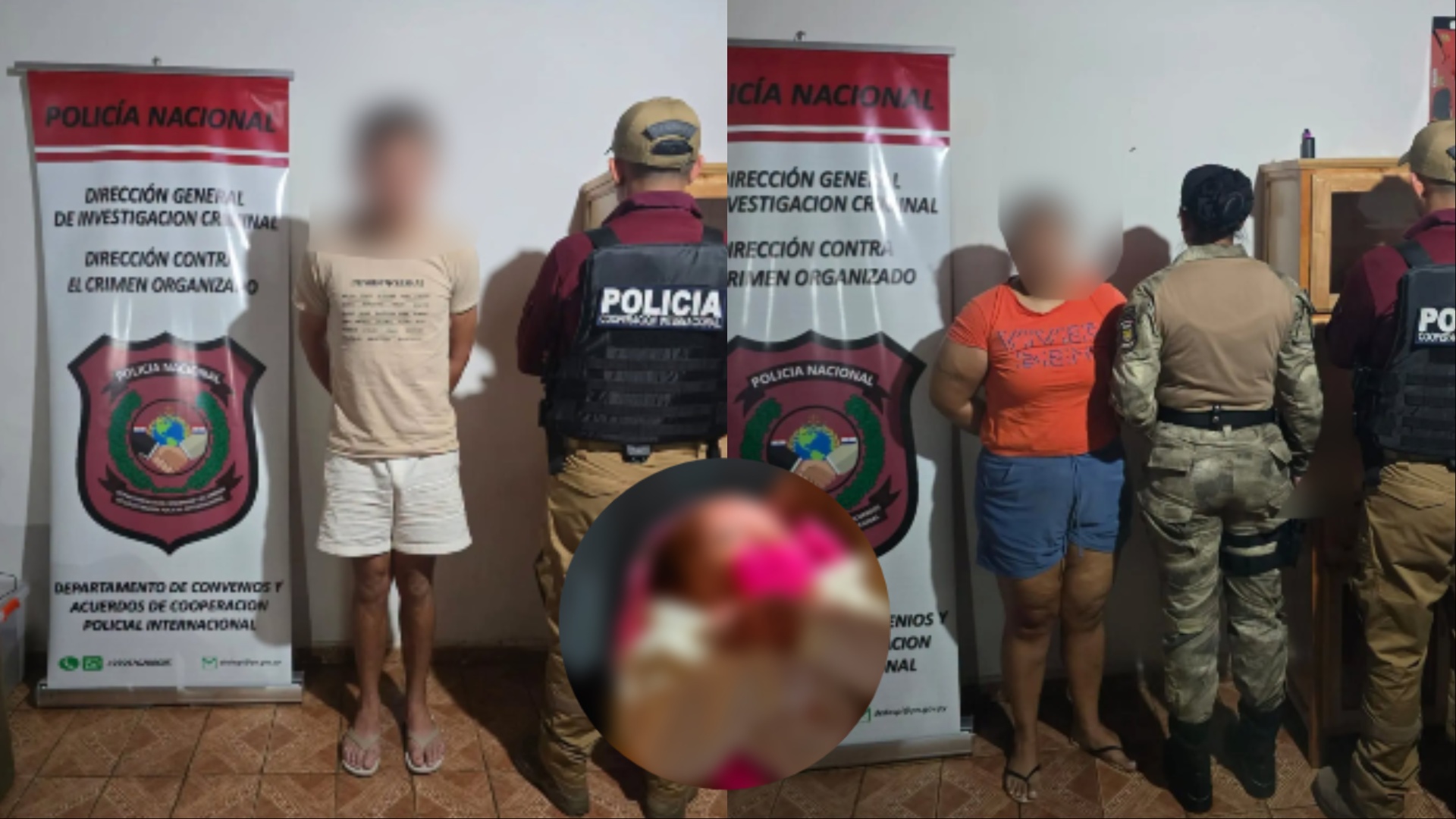 Bebê sequestrada em Campo Grande é resgatada na fronteira de MS