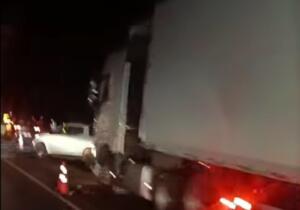 Homem é atropelado por caminhão na BR-163