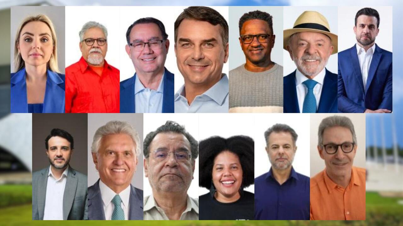 Confira quem são os candidatos à presidência no Brasil nas eleições de 2026