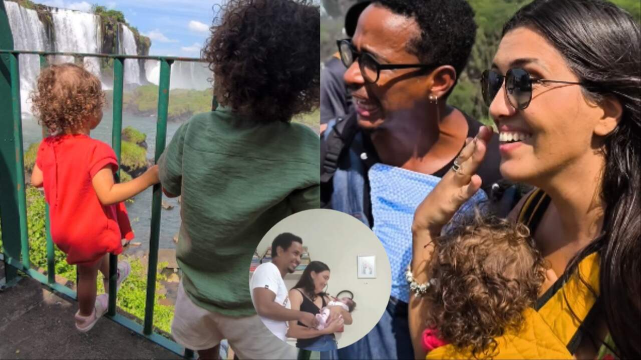 Família que viralizou com adoção em MS ensina filhos a descobrir o Brasil viajando
