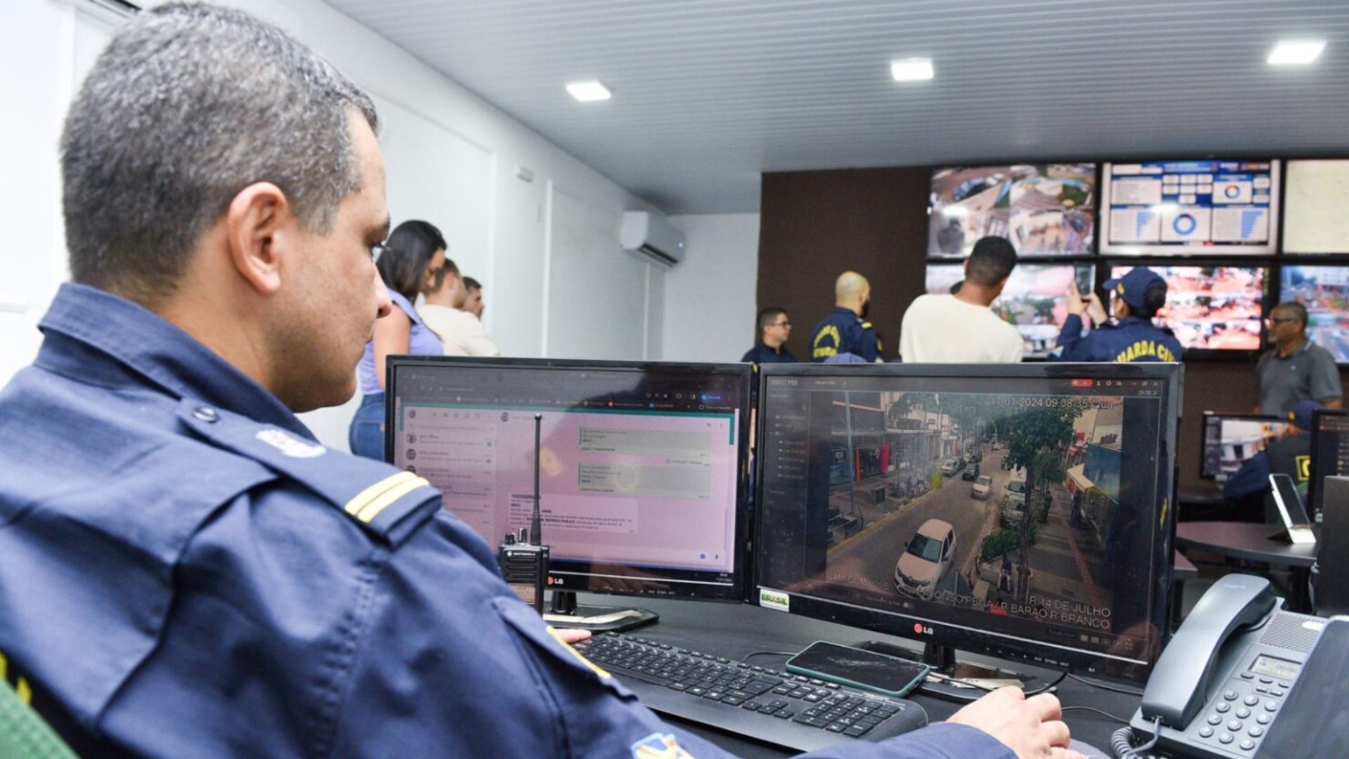 Câmeras da Agetran passam a vigiar 14 de Julho, aeroporto e rodoviária 24 horas por dia