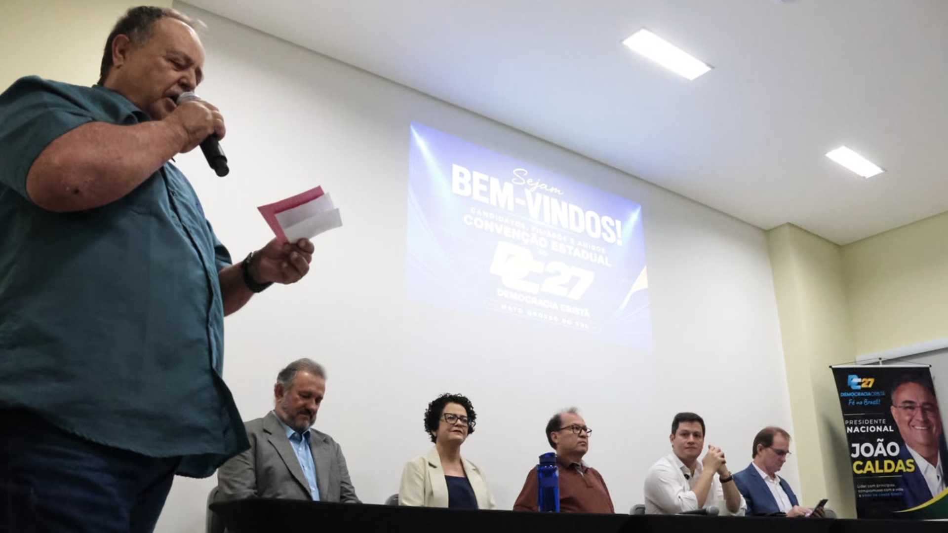 DC oficializa candidatos ao Governo do Estado e Senado em Mato Grosso do Sul