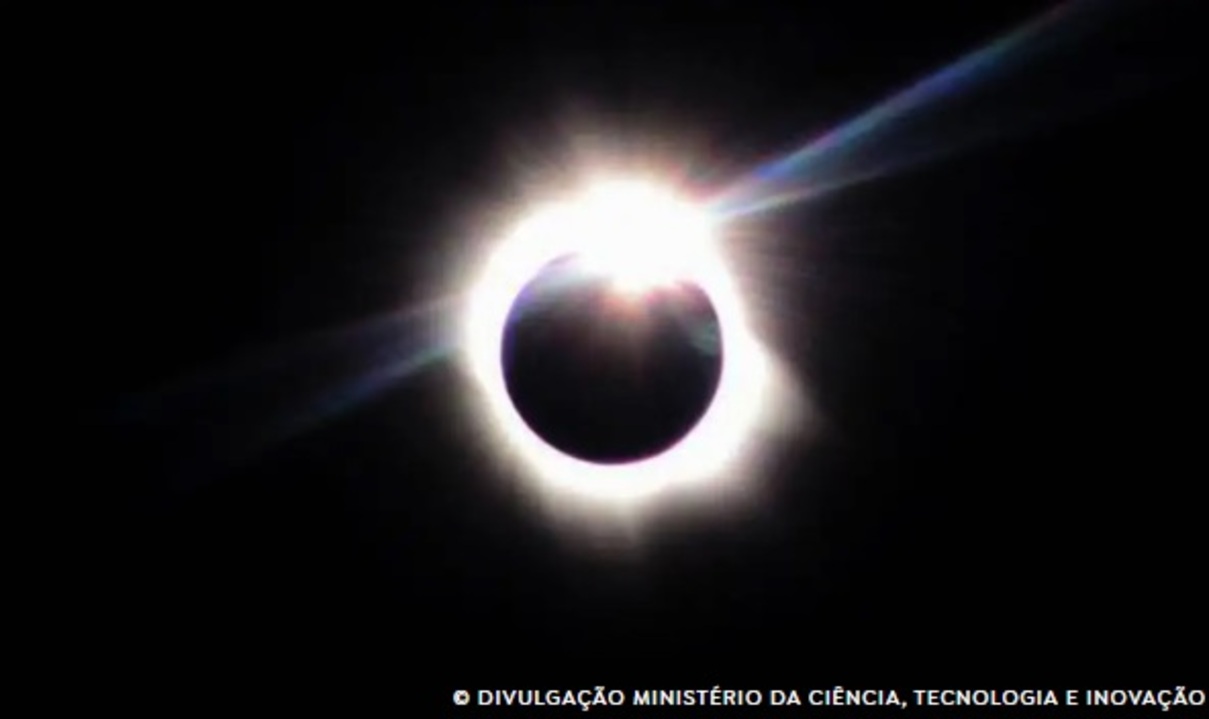Brasileiros poderão ver eclipse solar por transmissão na internet