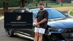 Instagram derruba contas do influenciador Razuk, preso em operação contra rifas ilegais