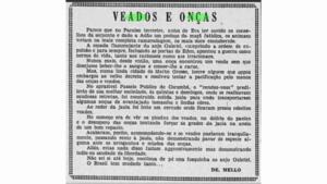 1936 – Zoológico no jardim público de Corumbá