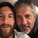 Messi ao lado de seu pai Jorge Messi. (Foto: Reprodução, Instagram)