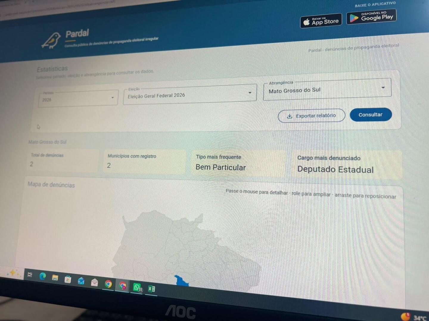 Sistema Pardal abre campanha com duas denúncias eleitorais em MS