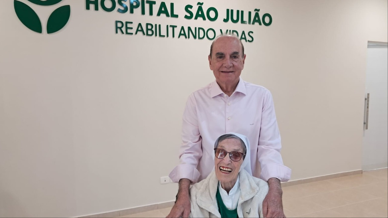 Conhecida pela revolução no tratamento de hansenianos em MS, Irmã Silvia completa 95 anos Conhecida pela revolução no tratamento de hansenianos em MS, Irmã Silvia completa 95 anos