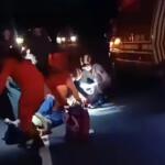 Casal é atropelado por carro na BR-060 e motorista foge sem prestar socorro