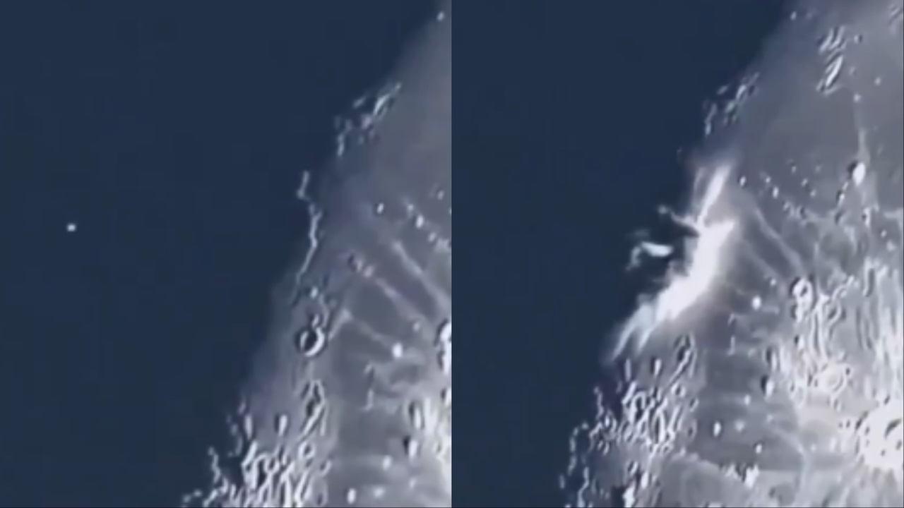 VÍDEO: Foguete da SpaceX teria aberto cratera de 18 metros na Lua