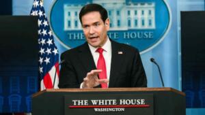 No fim, será preciso um momento de transição na Venezuela, com eleições legítimas, diz Rubio
