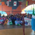 Com o tema de Copa do Mundo, Escola de Campo Grande abre Olimpíadas Pedagógicas
