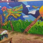 Pedro partiu, mas deixa mural que abraça história de família em Campo Grande
