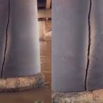 Rachadura gigante na estrutura da ponte que conecta MS ao Paraná preocupa motoristas