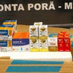 Polícia apreende medicamentos que seriam enviados para Minas Gerais