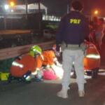 Homem é atropelado por carro ao tentar atravessar BR-163 em Dourados
