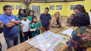 Comunidade indígena idealiza escola e recebe projeto feito por estudantes em Campo Grande