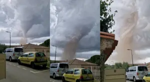Tornado raro atinge a França, deixa feridos e rastro de destruição
