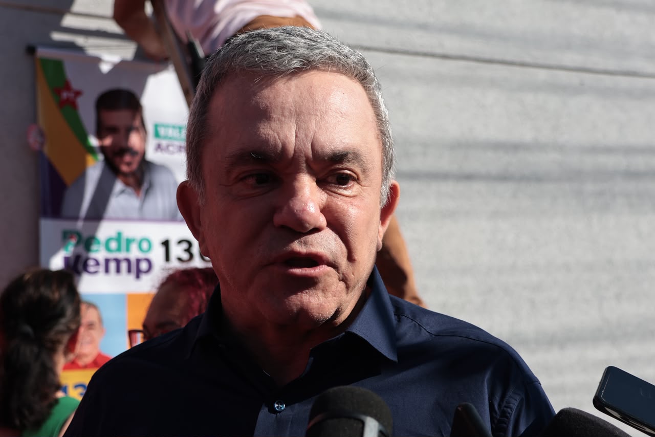 ‘Muito otimismo’, diz Vander em evento no primeiro dia de campanha