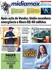 Após ação de Vander, União reconhece emergência e libera R$ 40 milhões