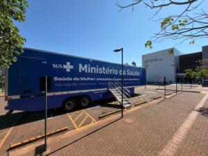 Carreta da Saúde da Mulher oferece exames gratuitos pelo SUS em Dourados
