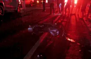 Motociclista morre em colisão frontal com caminhonete na BR-267 em Vicentina