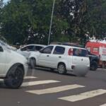 Acidente entre motos deixa uma pessoa ferida na Avenida Ernesto Geisel