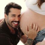 Nasce Benício, o primeiro filho do ex-BBB Bil Araújo com Adriana Yanca