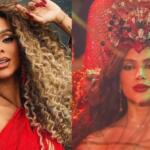 Rivais? Esposa de Ludmilla ignora Anitta em coroação na Grande Rio
