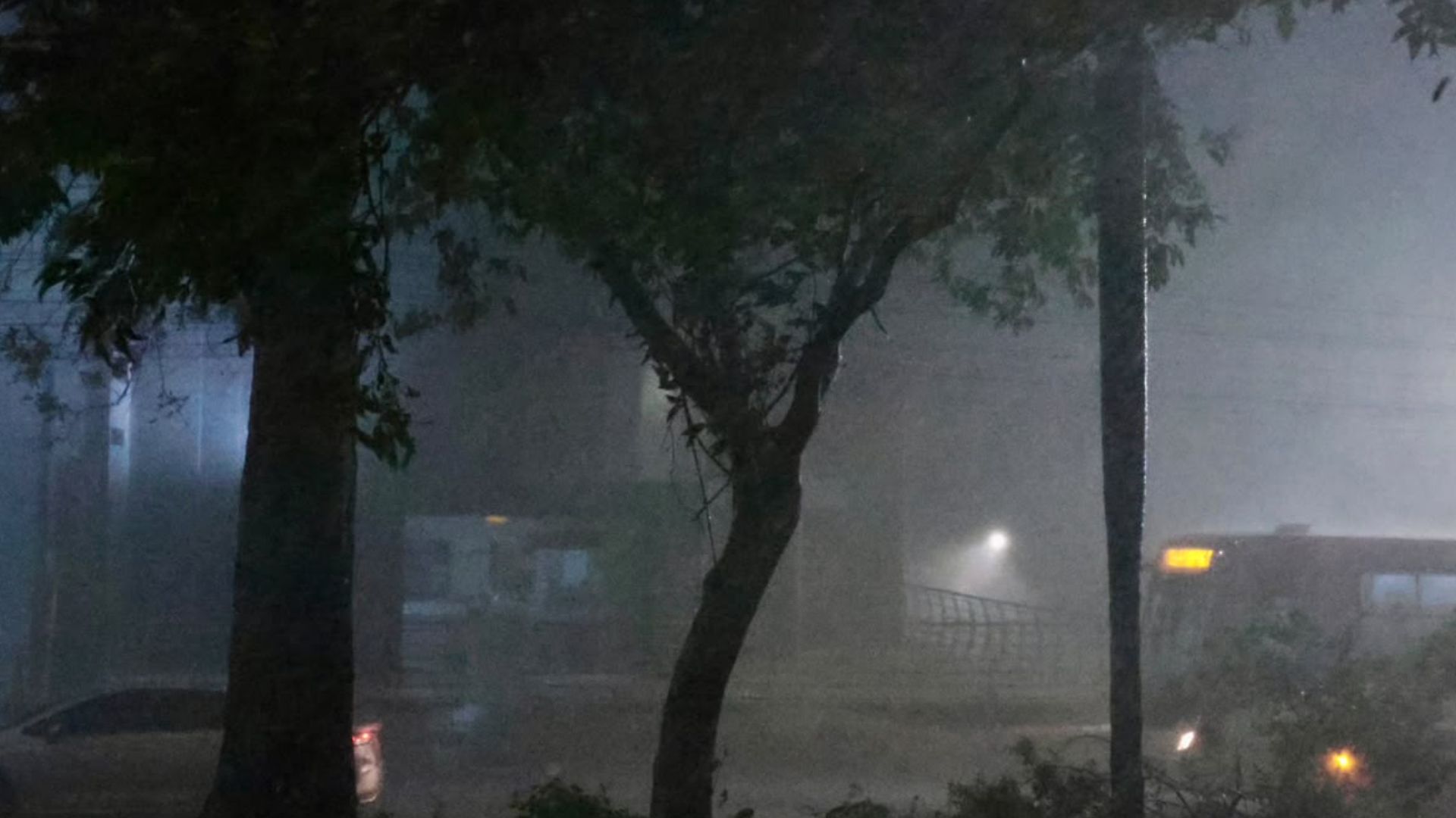 Sensação térmica cai 14ºC após temporal atingir Campo Grande