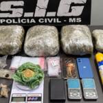 Homem é preso em flagrante por tráfico de drogas em Aparecida do Taboado