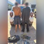 Dupla é flagrada em telhado durante suspeita de furto de fios em Campo Grande