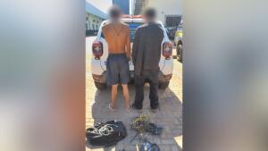 Dupla é flagrada em telhado durante suspeita de furto de fios em Campo Grande