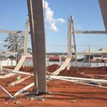 Desabamento em obra de mercado no Aero Rancho mata duas pessoas