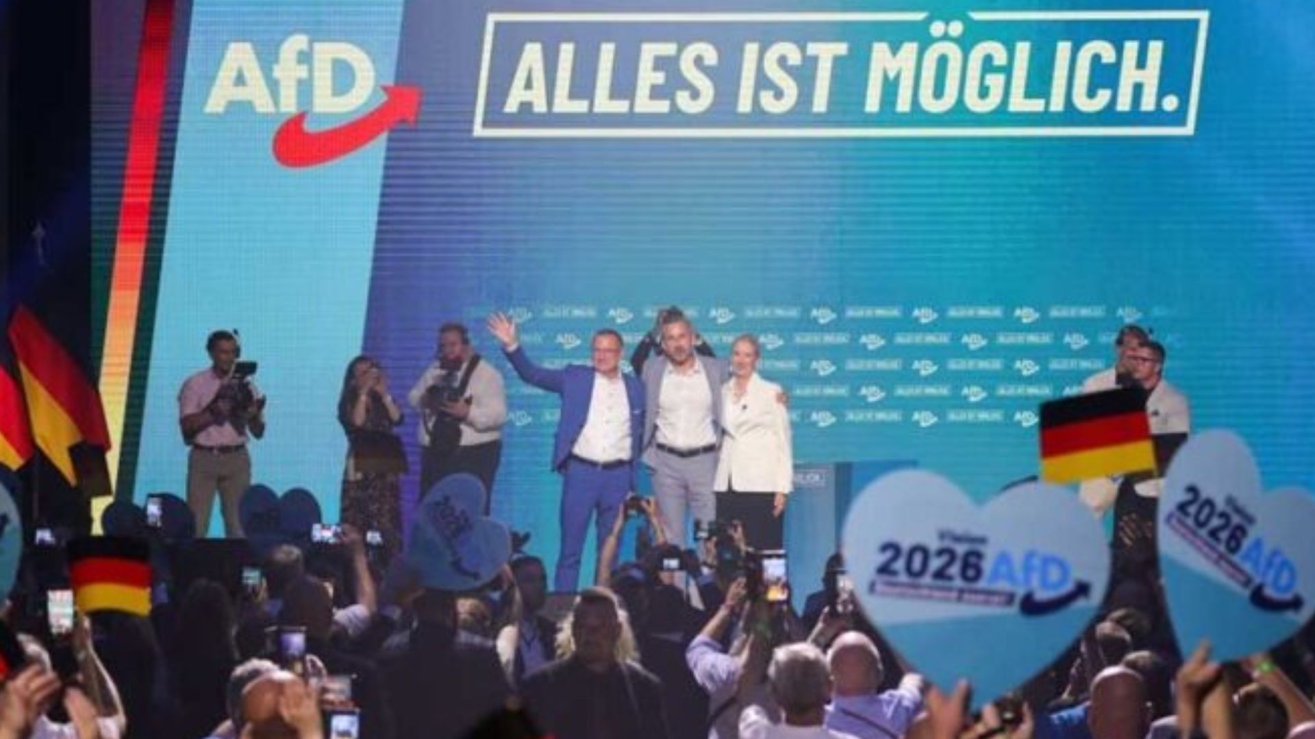 Alemanha: CDU descarta aliança com AfD após vitória da extrema direita em eleição regional