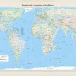 IBGE disponibiliza mapas-múndi recentes a partir desta segunda-feira